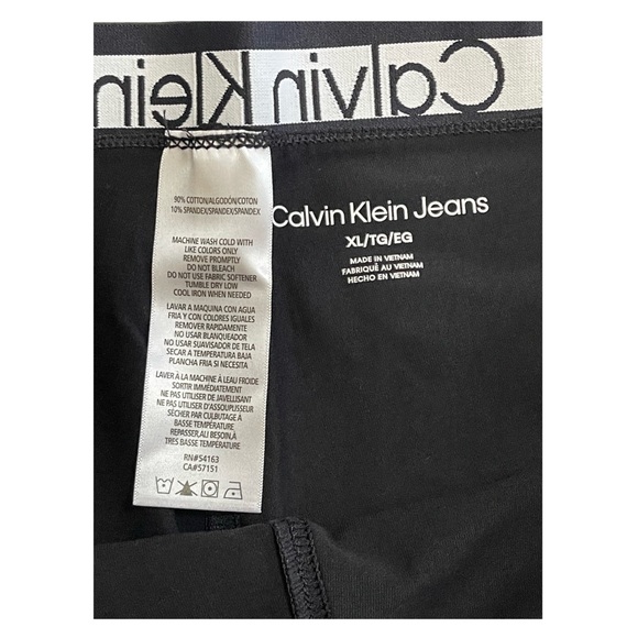 Calvin Klein Women’s Leggings Black Size XL - Picture 6 of 6